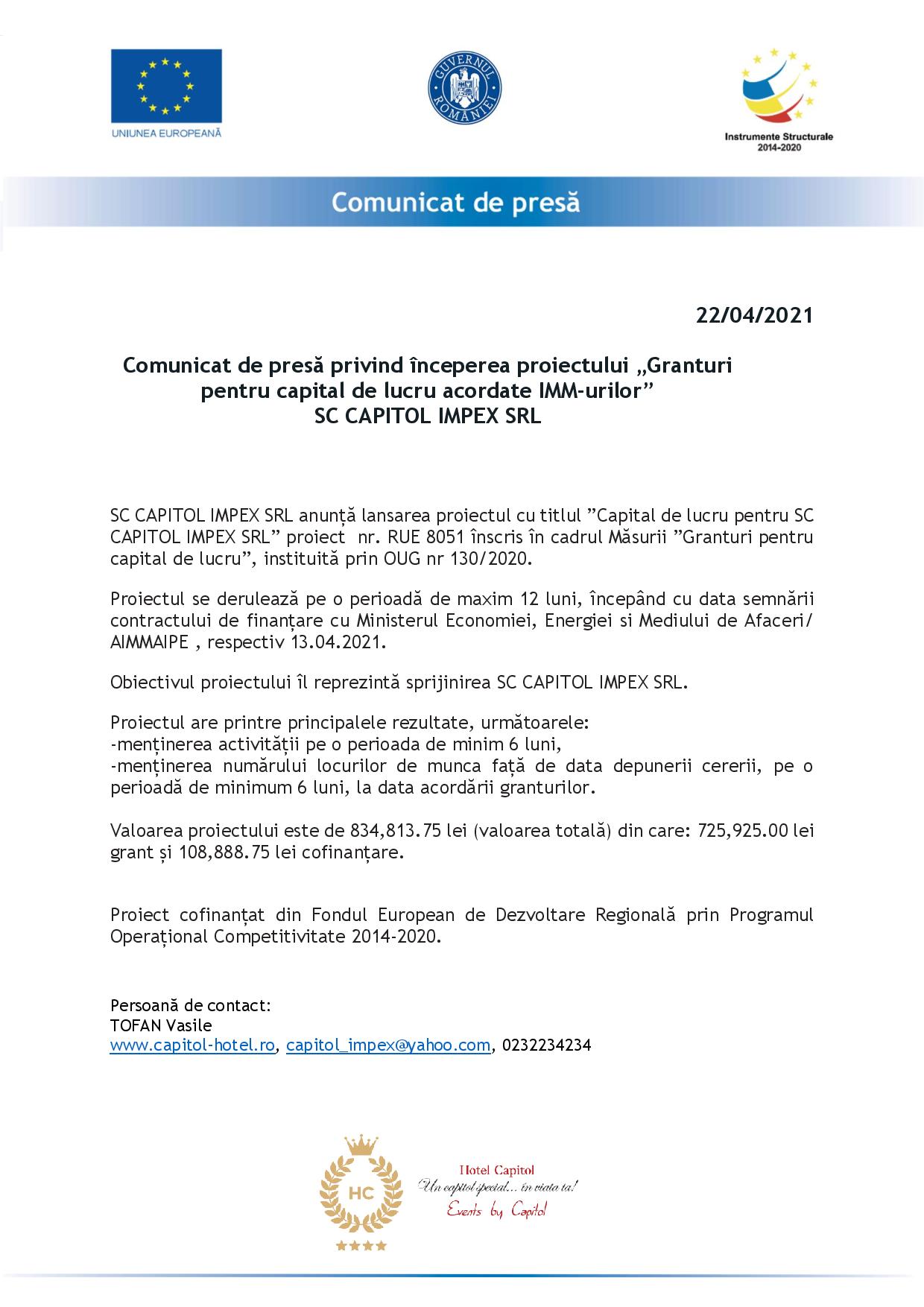 conicat de presa